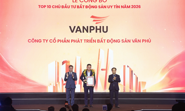 Văn Phú lần thứ 4 liên tiếp vào top 10 chủ đầu tư bất động sản uy tín