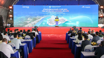 Đà Nẵng: Khởi công siêu dự án Bến cảng container Liên Chiểu