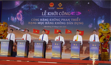 Khởi công Cảng hàng không Phan Thiết, tổng vốn đầu tư hơn 3.900 tỷ đồng