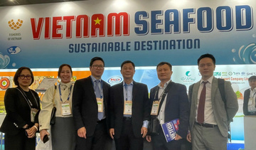 Thương vụ khẳng định vai trò kết nối tại Seafood Expo Global 2026