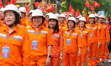 Lễ kỷ niệm 140 năm Ngày Quốc tế lao động: Tôn vinh đóng góp của giai cấp công nhân