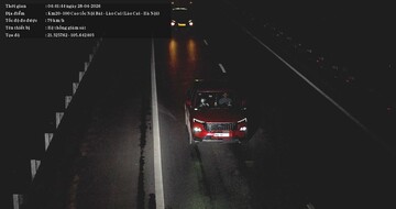 Camera AI 'bắt lỗi', gần 3.800 chủ xe bị phạt nguội trên cao tốc