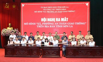 Sơn La ra mắt mô hình xã, phường an toàn giao thông
