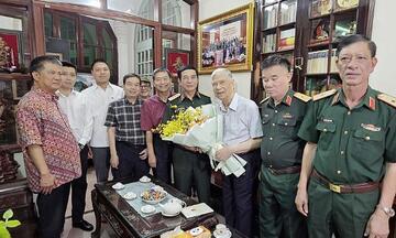 Đại tướng Phan Văn Giang tri ân các đồng chí nguyên lãnh đạo Đảng, Nhà nước, Quân đội