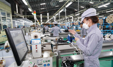 Chỉ số sản xuất toàn ngành công nghiệp tăng 9,2% trong 4 tháng
