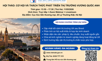 Cơ hội và thách thức phát triển thị trường Vương quốc Anh