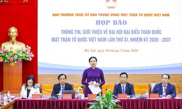 Đại hội toàn quốc Mặt trận Tổ quốc lần thứ XI quy tụ 1.300 đại biểu