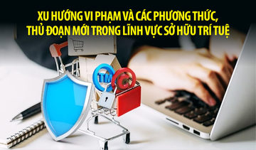Infographic | Thủ đoạn mới trong lĩnh vực sở hữu trí tuệ