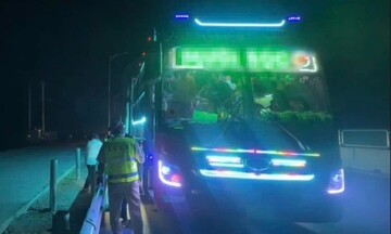  Xe khách chở quá số người quy định bị phạt 45 triệu đồng