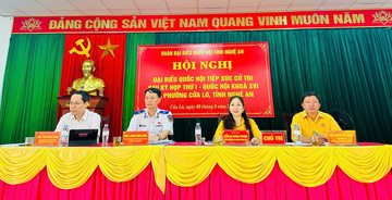 Cử tri Cửa Lò kiến nghị đại biểu Quốc hội 31 vấn đề về chính sách