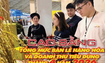 Infographic | Cao Bằng: Tổng mức bán lẻ hàng hóa tăng cao