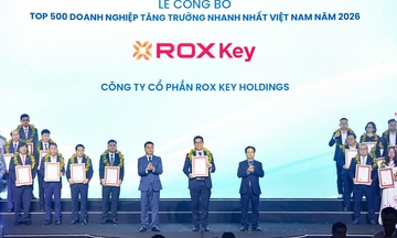 ROX Key thuộc Top 500 Doanh nghiệp tăng trưởng nhanh nhất Việt Nam