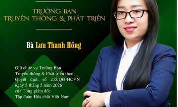 Tập đoàn Hóa chất Việt Nam kiện toàn nhân sự cấp ban