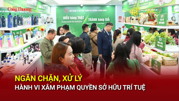 Ngăn chặn, xử lý hành vi xâm phạm quyền sở hữu trí tuệ