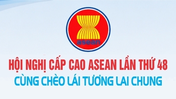 Infographic | Hội nghị Cấp cao ASEAN lần thứ 48: Cùng chèo lái tương lai chung 
