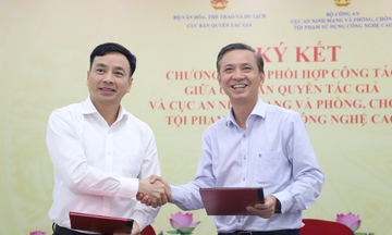 Cục Bản quyền tác giả và A05 ký kết phối hợp thực thi quyền tác giả trên môi trường số