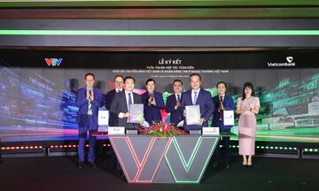 Vietcombank và VTV ký kết hợp tác toàn diện, mở ra không gian hội tụ trong kỷ nguyên số