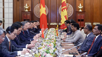 Tổng Bí thư, Chủ tịch nước Tô Lâm hội đàm với Tổng thống Sri Lanka