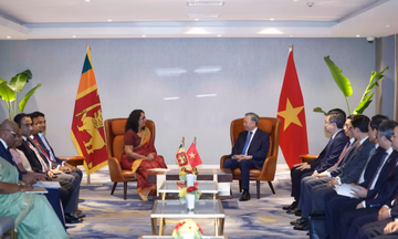 Tổng Bí thư, Chủ tịch nước Tô Lâm hội kiến Thủ tướng Sri Lanka Harini