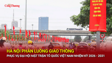Hà Nội: Phân luồng giao thông phục vụ Đại hội Mặt trận Tổ quốc Việt Nam