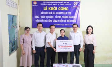 EVNCPC hỗ trợ xây dựng nhà đại đoàn kết cho hộ nghèo Đà Nẵng