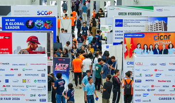 VGU Career Fair 2026 mở rộng cơ hội nghề nghiệp toàn cầu cho sinh viên