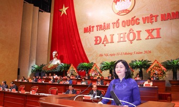Bà Bùi Thị Minh Hoài tái đắc cử Chủ tịch Ủy ban Trung ương Mặt trận Tổ quốc Việt Nam