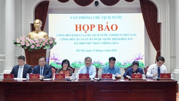 Công bố Lệnh của Chủ tịch nước với 9 luật đã được Quốc hội thông qua