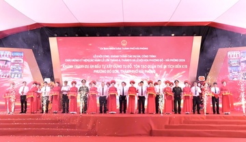 TP. Hải Phòng khởi công, khánh thành 14 dự án, công trình trọng điểm