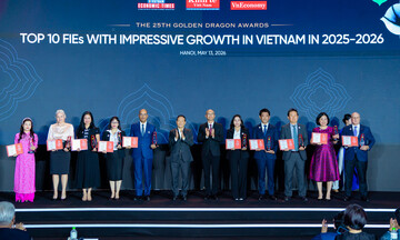 Vedan Việt Nam nhận giải thưởng Rồng Vàng 2026