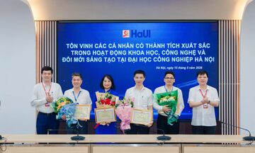 HaUI tôn vinh các điển hình xuất sắc trong hoạt động khoa học, công nghệ