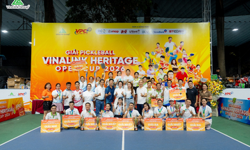 Vinalink Heritage Open Cup 2026: Lan tỏa mạnh mẽ thông điệp 'khỏe thân – tâm – trí'