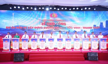 Nghệ An: Khởi công cao tốc Vinh - Thanh Thủy