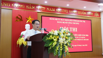 Sở Công Thương Quảng Trị tổ chức Hội thi Báo cáo viên, Tuyên truyền viên giỏi năm 2026