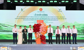 Thái Nguyên: Khởi công tổ hợp trà công nghệ cao, sân golf 2.200 tỷ đồng