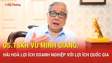 GS.TSKH Vũ Minh Giang: Hài hoà lợi ích doanh nghiệp với lợi ích quốc gia