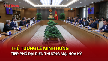 Thủ tướng Lê Minh Hưng tiếp Phó Đại diện Thương mại Hoa Kỳ