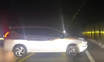 Quay đầu xe trên cao tốc, tài xế bị phạt nặng và trừ 10 điểm bằng lái