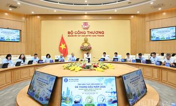 Bộ trưởng Lê Mạnh Hùng làm việc với Cục Xuất nhập khẩu