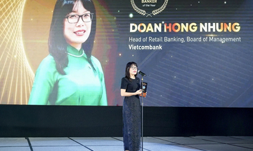 Lãnh đạo Vietcombank được vinh danh tại WFIS 2026 nhờ dấu ấn số hóa 
