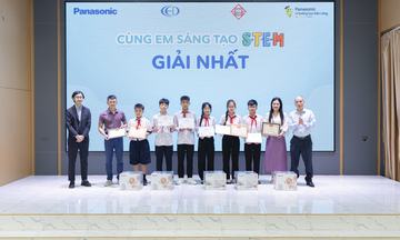 Gần 4.000 sản phẩm dự thi Chương trình ‘Cùng em sáng tạo STEM’ 2026