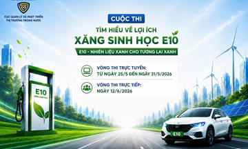 Phát động Cuộc thi ‘Tìm hiểu lợi ích của xăng sinh học E10’