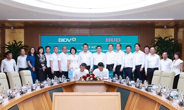 BIDV và HUD tăng cường hợp tác hướng tới phát triển bền vững