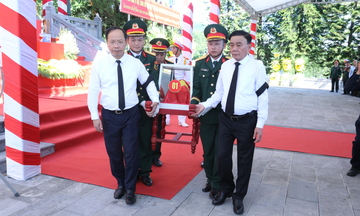 Thường trực Ban Bí thư dự Lễ viếng, truy điệu liệt sỹ tại Hà Tĩnh