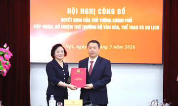 Trao quyết định bổ nhiệm Thứ trưởng Bộ Văn hóa, Thể thao và Du lịch 
