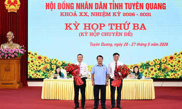  Tuyên Quang bầu bổ sung 2 Phó Chủ tịch UBND tỉnh
