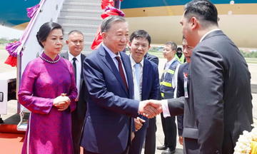 Tổng Bí thư, Chủ tịch nước Tô Lâm và Phu nhân bắt đầu thăm chính thức Vương quốc Thái Lan
