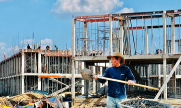 Chùm ảnh: Ngày đêm 'thần tốc' hoàn thành trường nội trú vùng biên Gia Lai