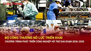 Bộ Công Thương nỗ lực triển khai chương trình phát triển công nghiệp hỗ trợ giai đoạn 2026-2030