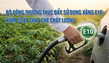 Infographic | Bộ Công Thương thúc đẩy sử dụng xăng E10